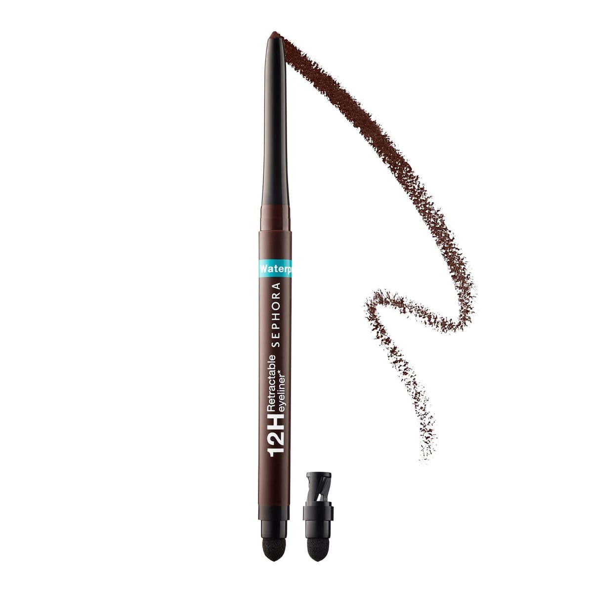 Waterproof 12HR Retractable Eyeliner Pencil, #10-Matte Brown