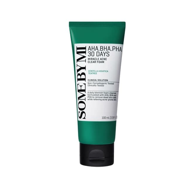 AHA,BHA,PHA 30 Days Miracle Acne Clear Foam