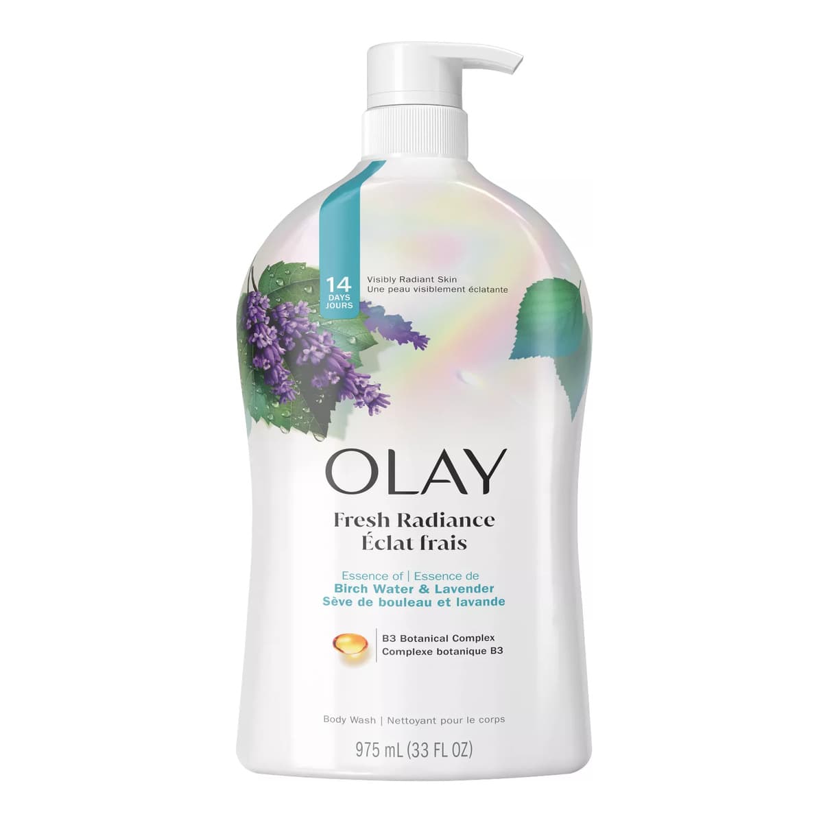 Fresh Outlast Body Wash Birch Water & Lavender