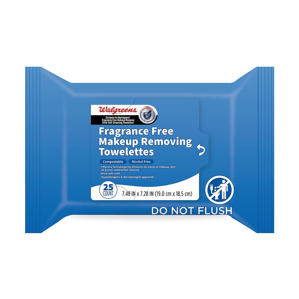 Makeup Removing Towelettes Fragrance Free