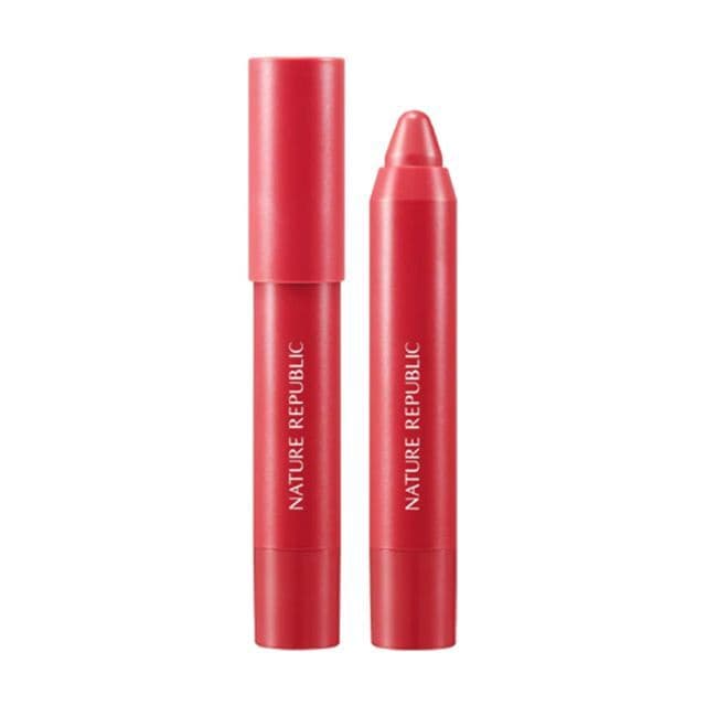 By Flower Eco Crayon Lip Velvet, #03 Hibiscus