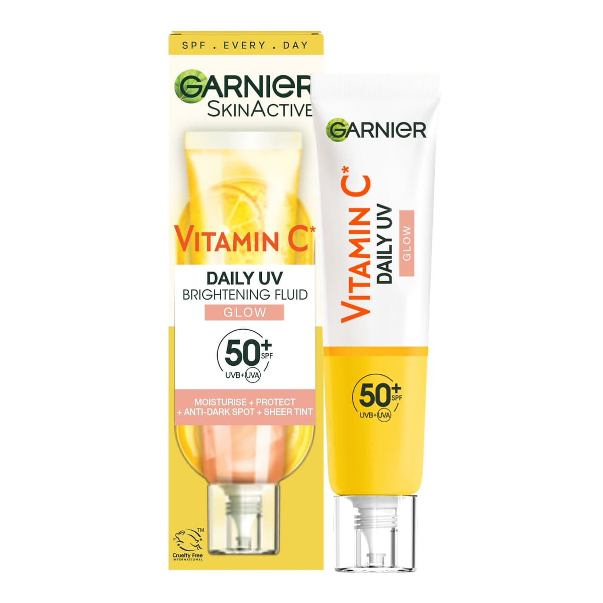 Vitamin C Daily UV Brightening Fluid Glow SPF 50+