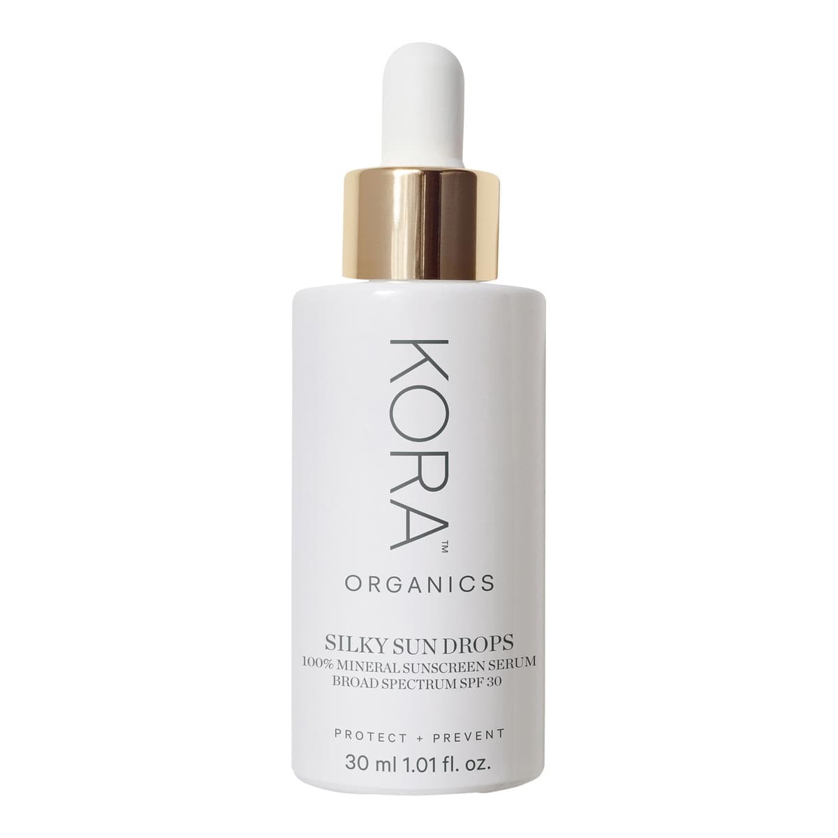 Silky Sun Drops Organic Sunscreen Serum with SPF 30 for Skin Barrier Repair