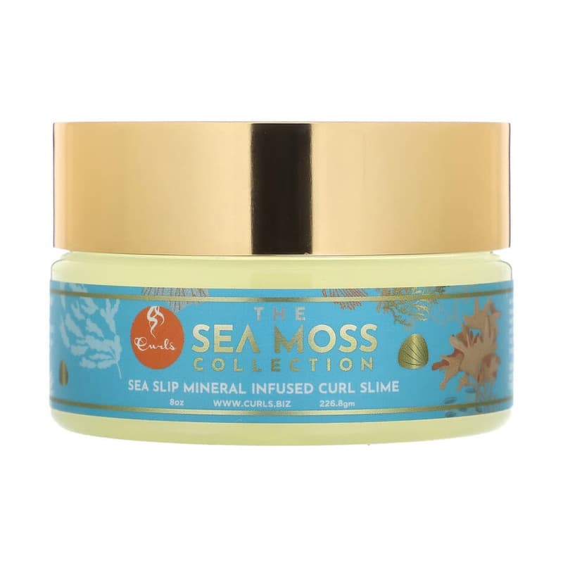 The Sea Moss Collection, Sea Slip Mineral Infused Curl Slime