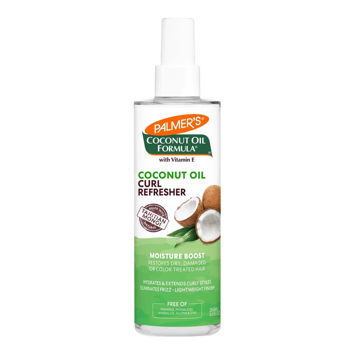 Coconut Oil Formula Moisture Boost Curl Refresher Spray