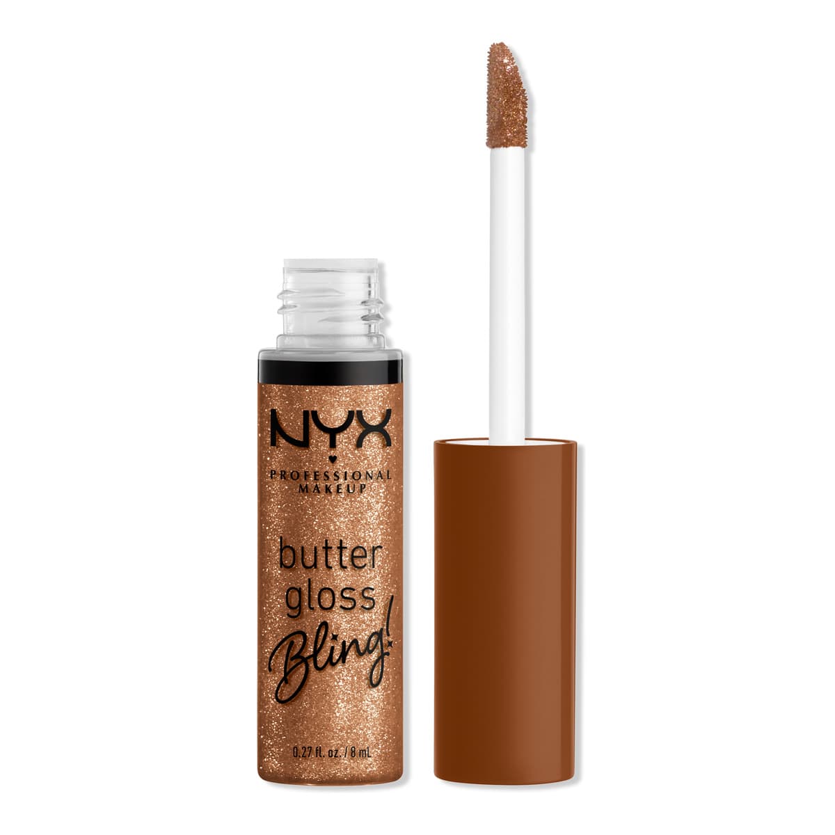 Butter Gloss Bling Non-Sticky Lip Gloss, Pay Me In Gold