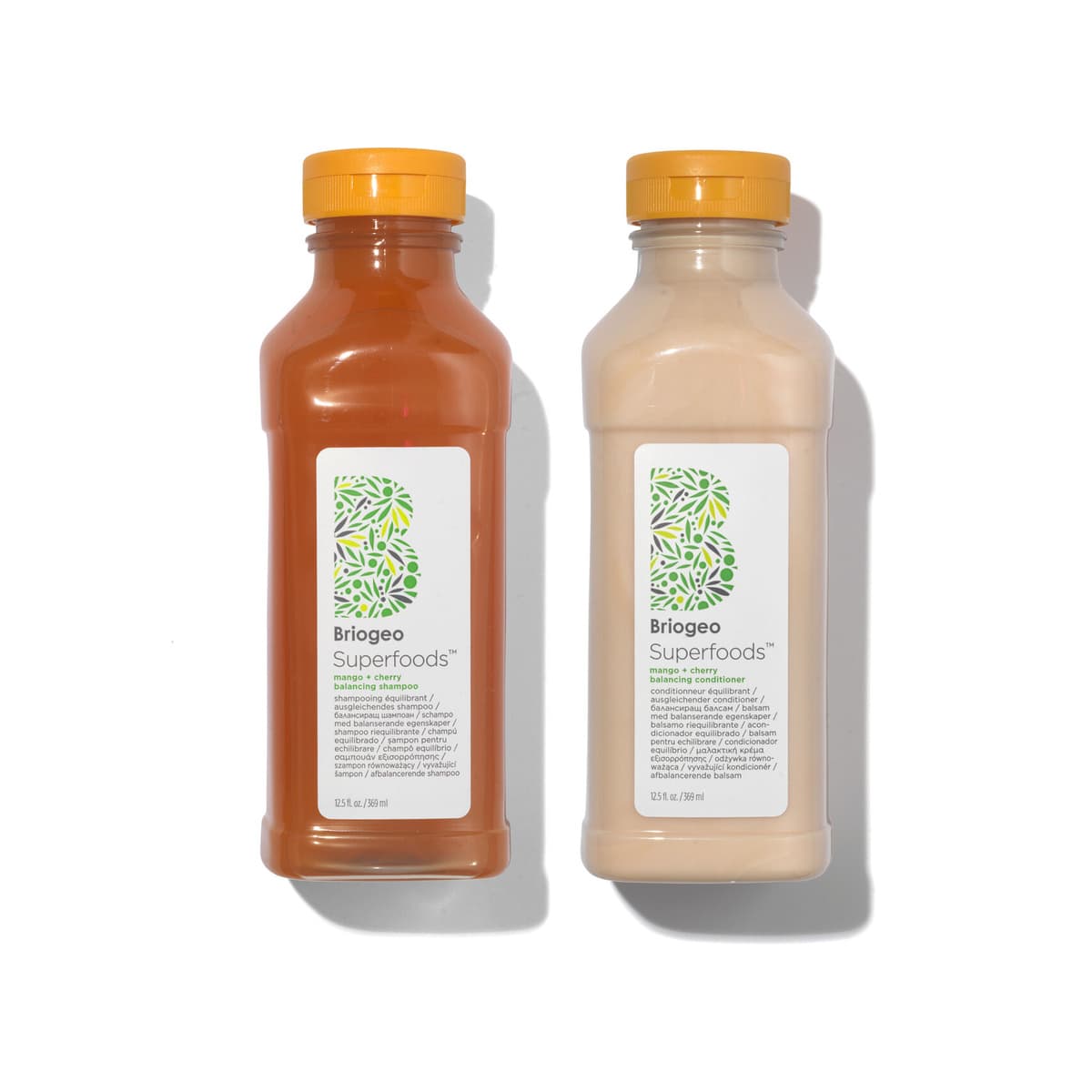 Superfoods Mango and Cherry Balancing Shampoo and Conditioner Duo