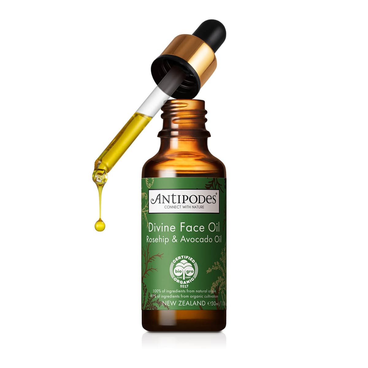 Divine Face Oil Rosehip and Avocado Oil
