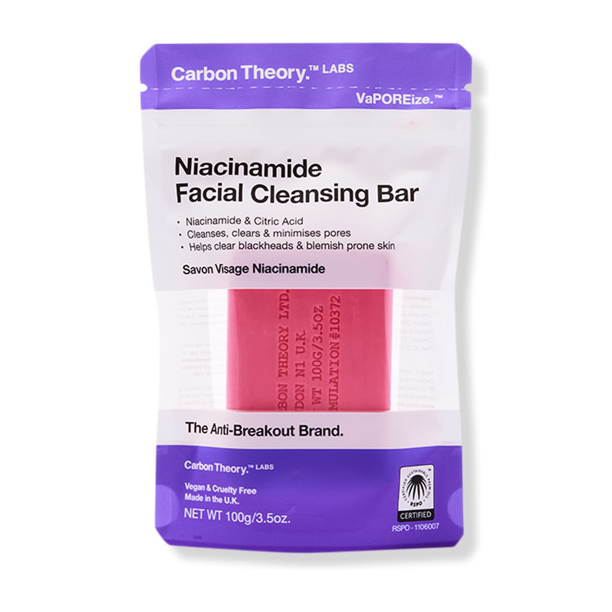 Niacinamide Facial Cleansing Bar