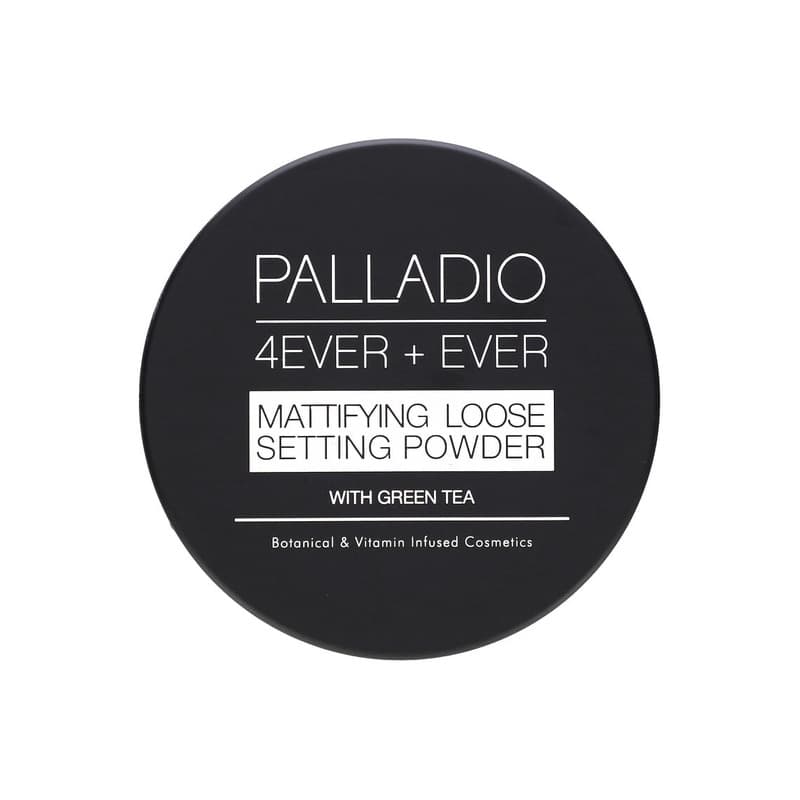 4Ever + Ever, Mattifying Loose Setting Powder with Green Tea, Translucent