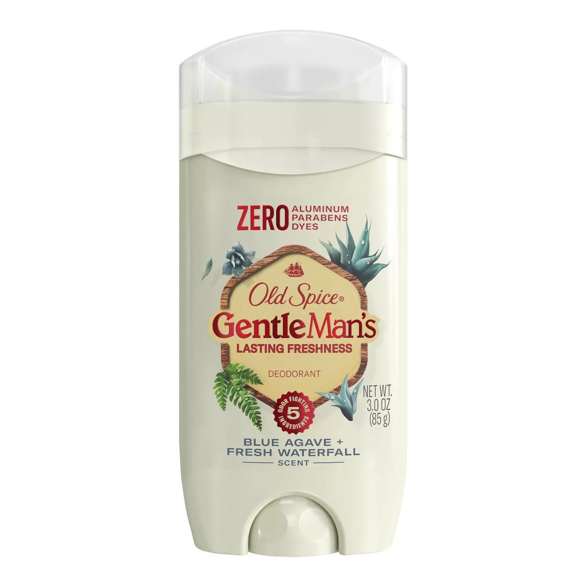 GentleMan's Collection Deodorant, Blue Agave & Fresh Waterfall Scent