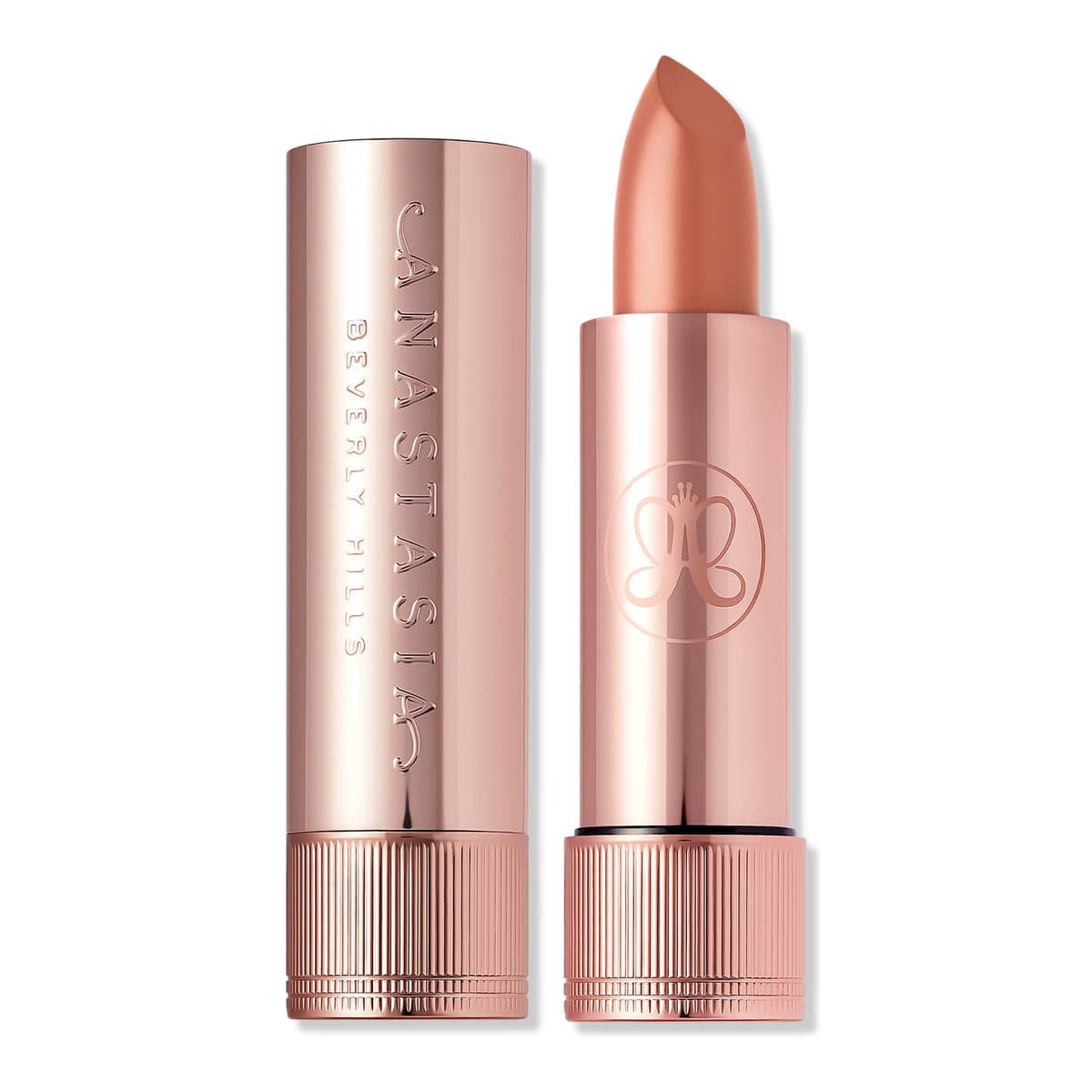 Long-Wearing Matte & Satin Velvet Lipstick, Warm Peach