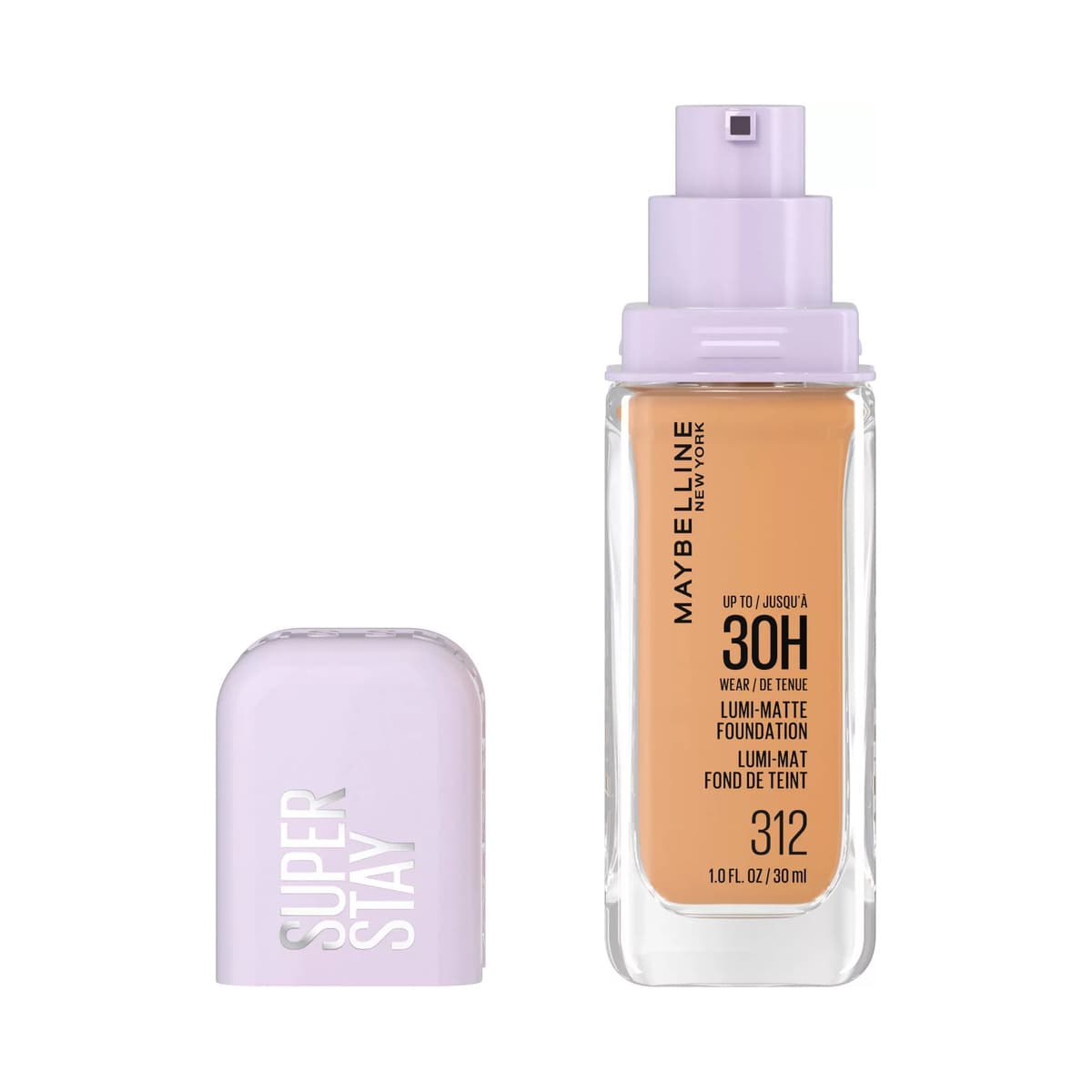 Super Stay Up to 30HR Wear Lumi-Matte Liquid Foundation, #312