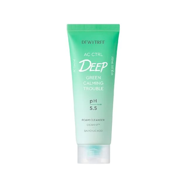 AC Control Deep Green Calming Trouble Foam Cleanser