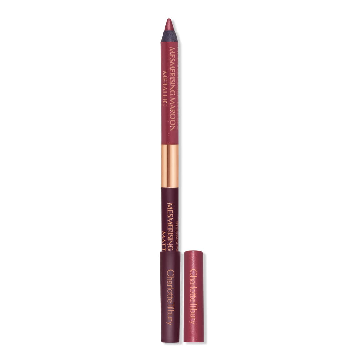 Matte & Metallic Double Ended Eyeliner, Mesmerising Maroon