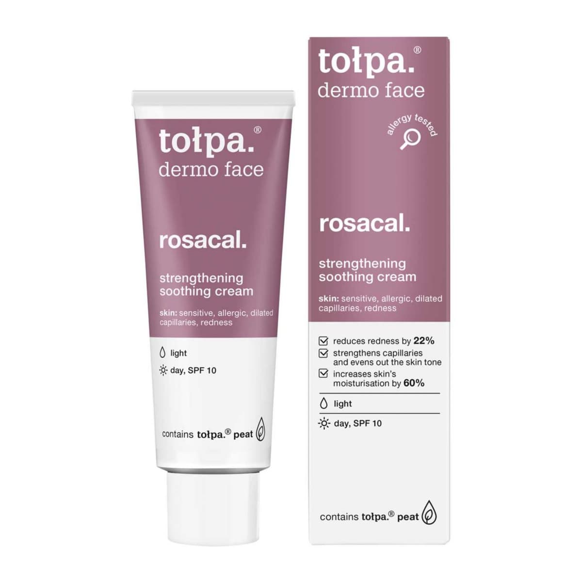 Dermo Face Rosacal Strengthening Soothing SPF 10 Cream (Day)