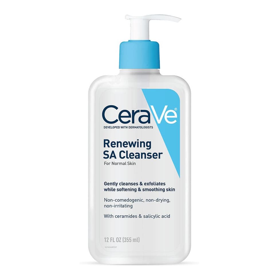 Renewing SA Cleanser Exfoliating Salicylic Acid Face Wash for Normal Skin Fragrance Free