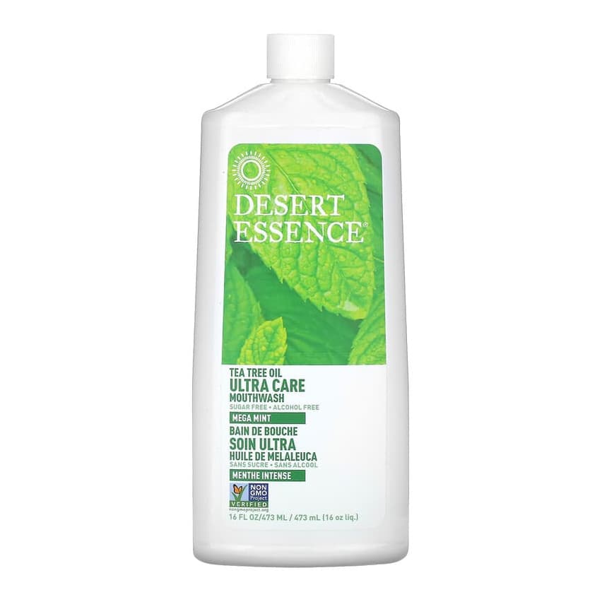 Tea Tree Oil Ultra Care Mouthwash, Mega Mint