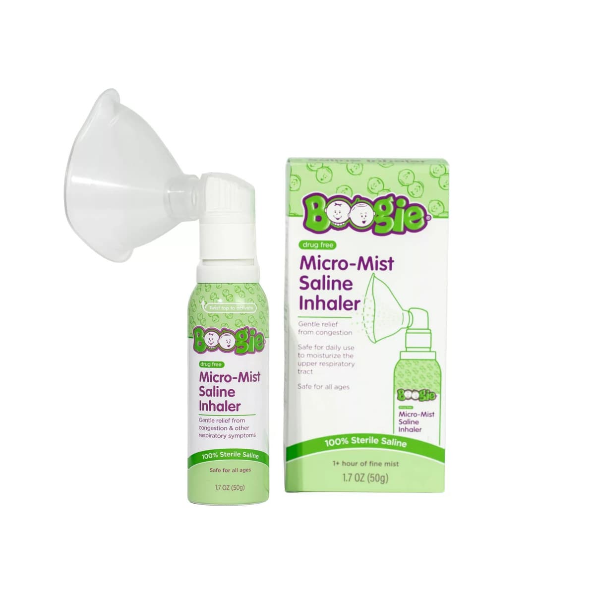The Boogie Brand Micro-Mist Saline Inhaler