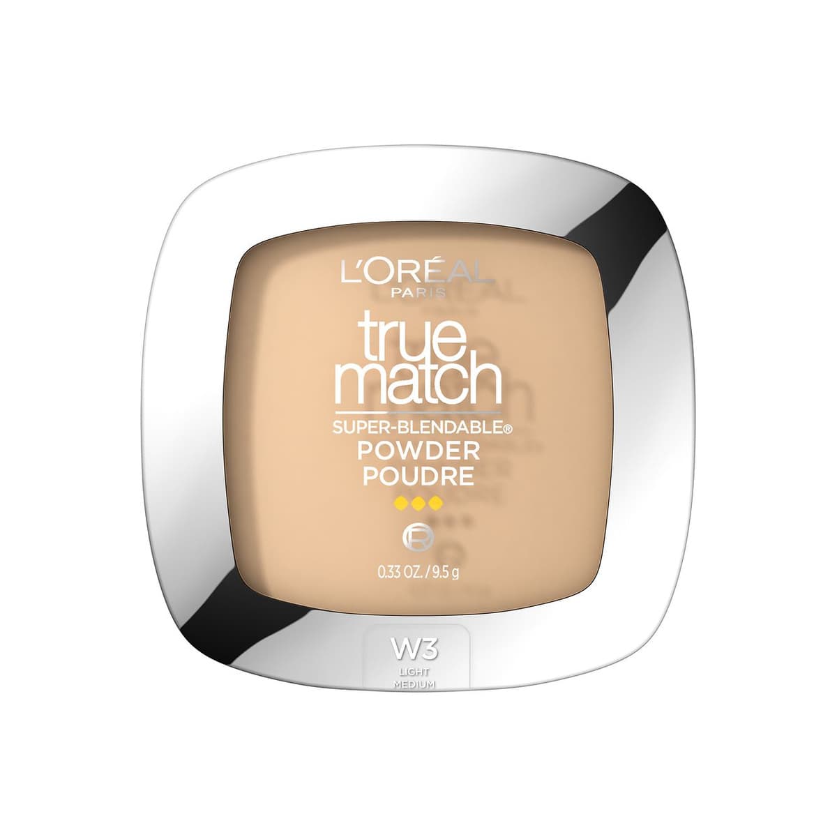 Super Blendable Oil Free Makeup Powder, Natural Finish Oil Free, Nude Beige
