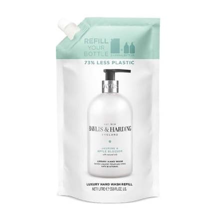 Signature Jasmine & Apple Blossom Anti-Bacterial Hand Wash 1 Litre Refill