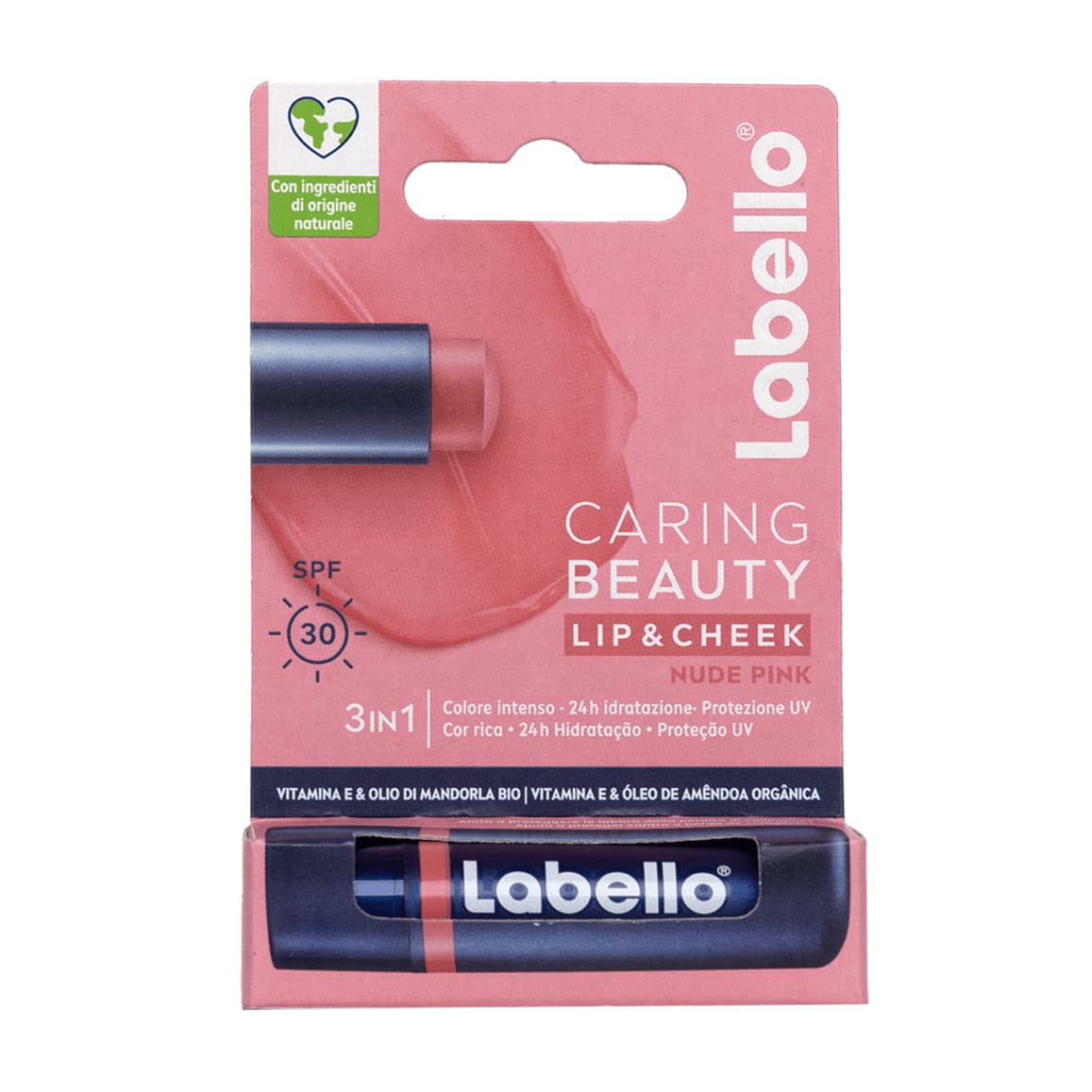 Caring Beauty Lip & Cheek SPF30 Nude Pink