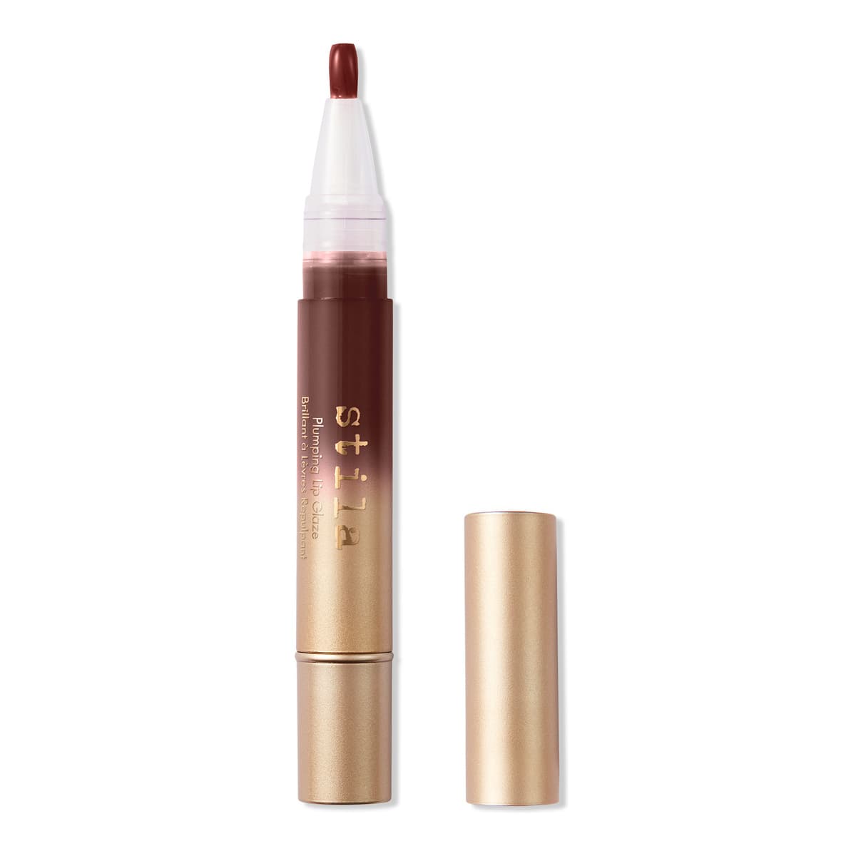 Plumping High-Shine Lip Glaze, Hazelnut