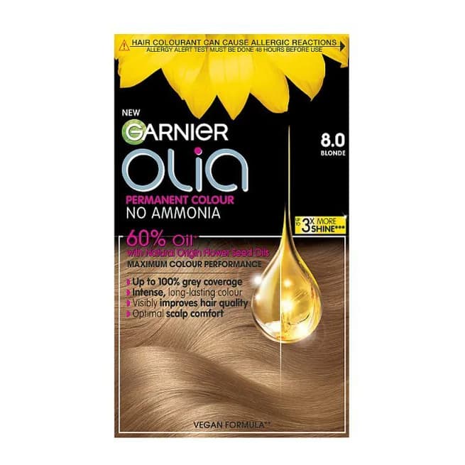 8.0 Blonde Permanent Hair Dye