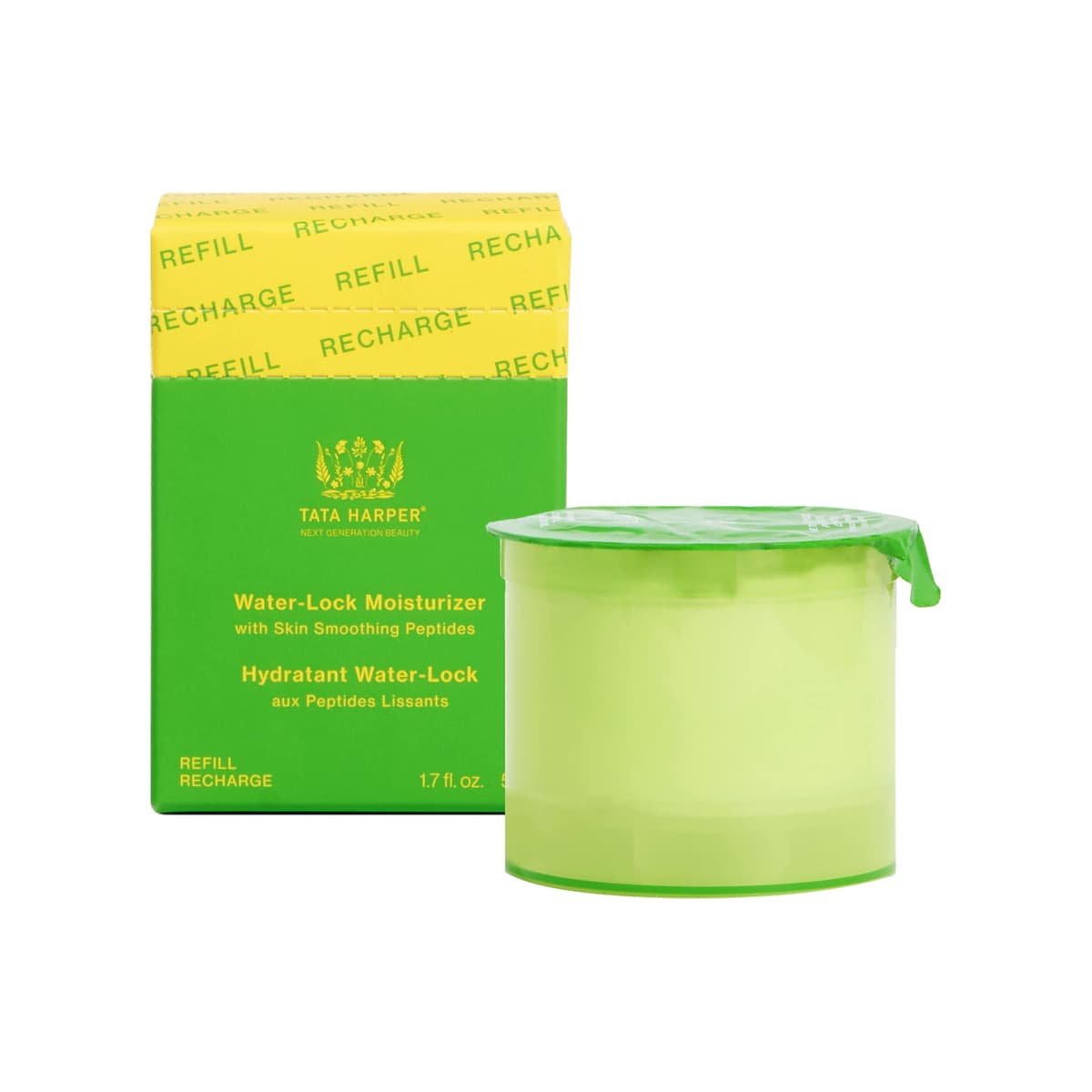 Water-Lock Refillable Moisturizer with Skin-Smoothing Peptides & Hyaluronic Acid