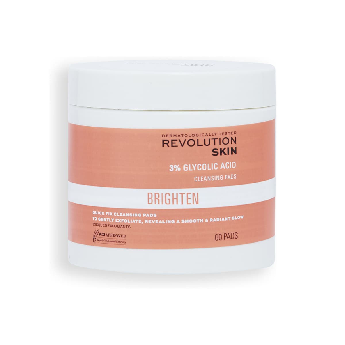 Revolution Beauty Skincare Glycolic Cleansing Pads