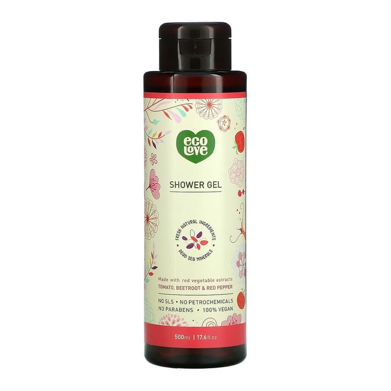 Shower Gel, Tomato, Beetroot & Red Pepper