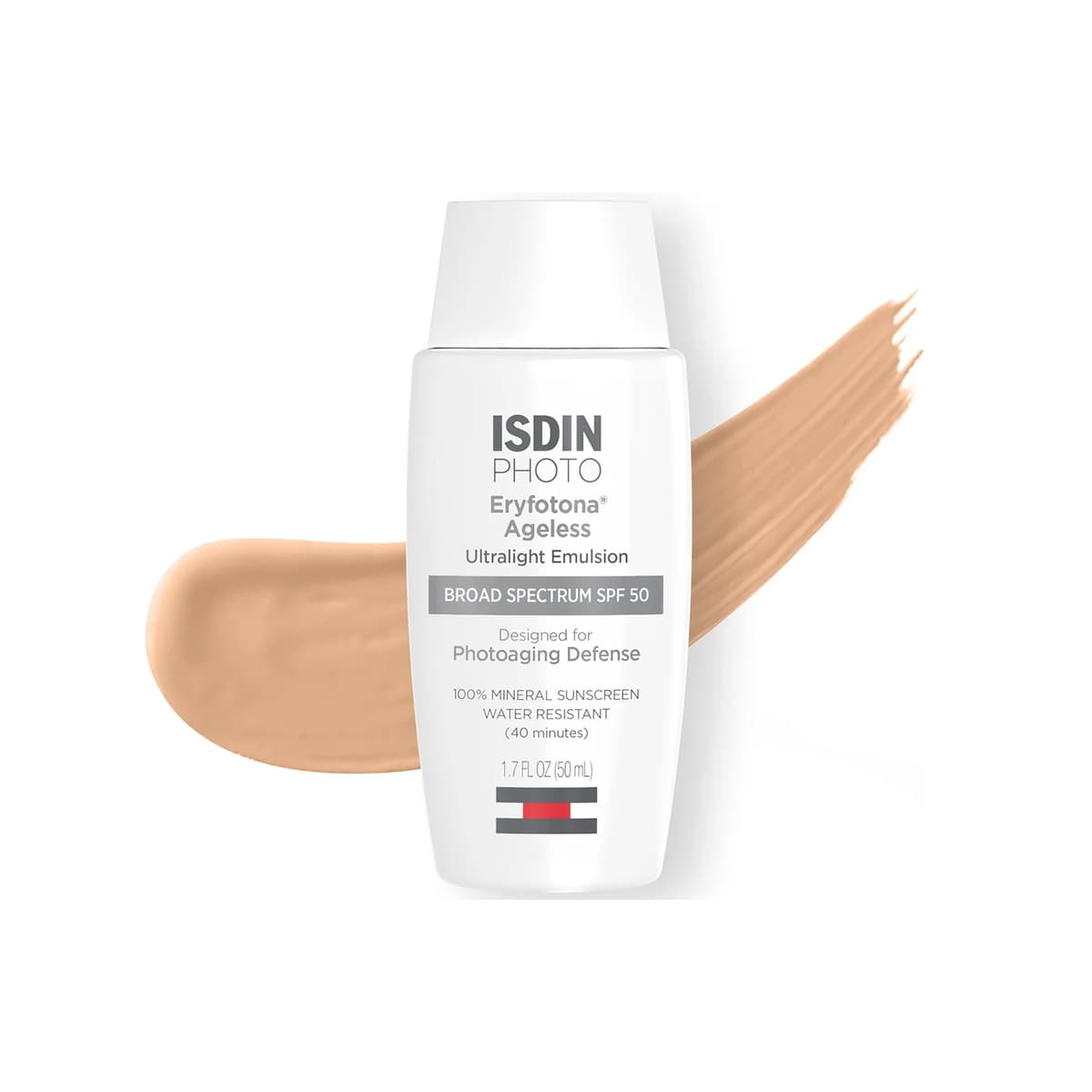 Eryfotona Ageless Mineral Broad-Spectrum Tinted Face Sunscreen SPF 50