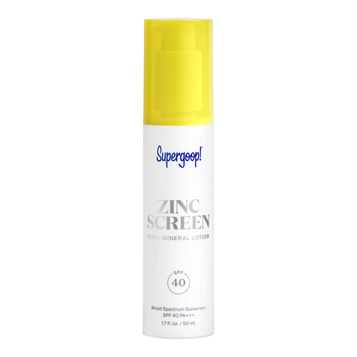 100% Mineral Zincscreen Lotion SPF 40