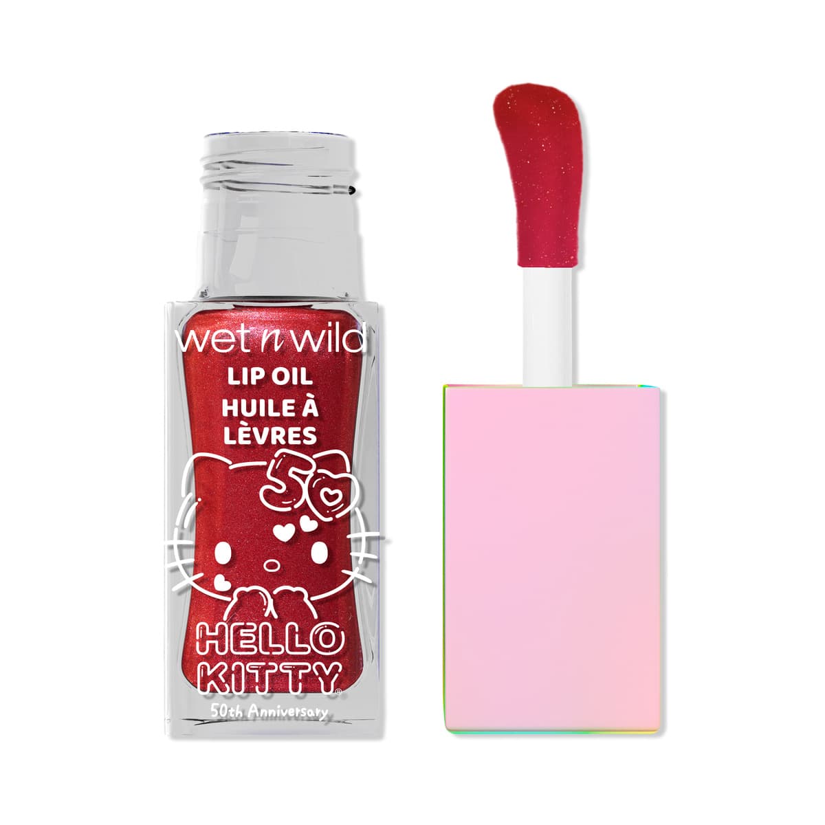 Hello Kitty Glitter Lip Oil, Magic Apple