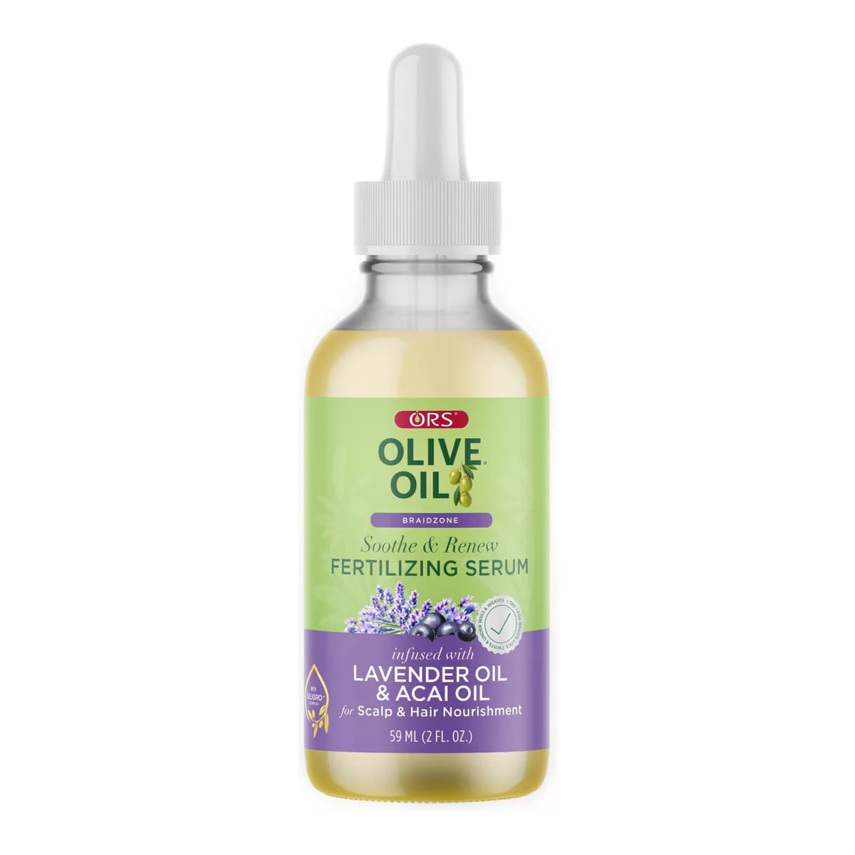 Olive Oil Braidzone Soothe & Renew Fertilizing Serum