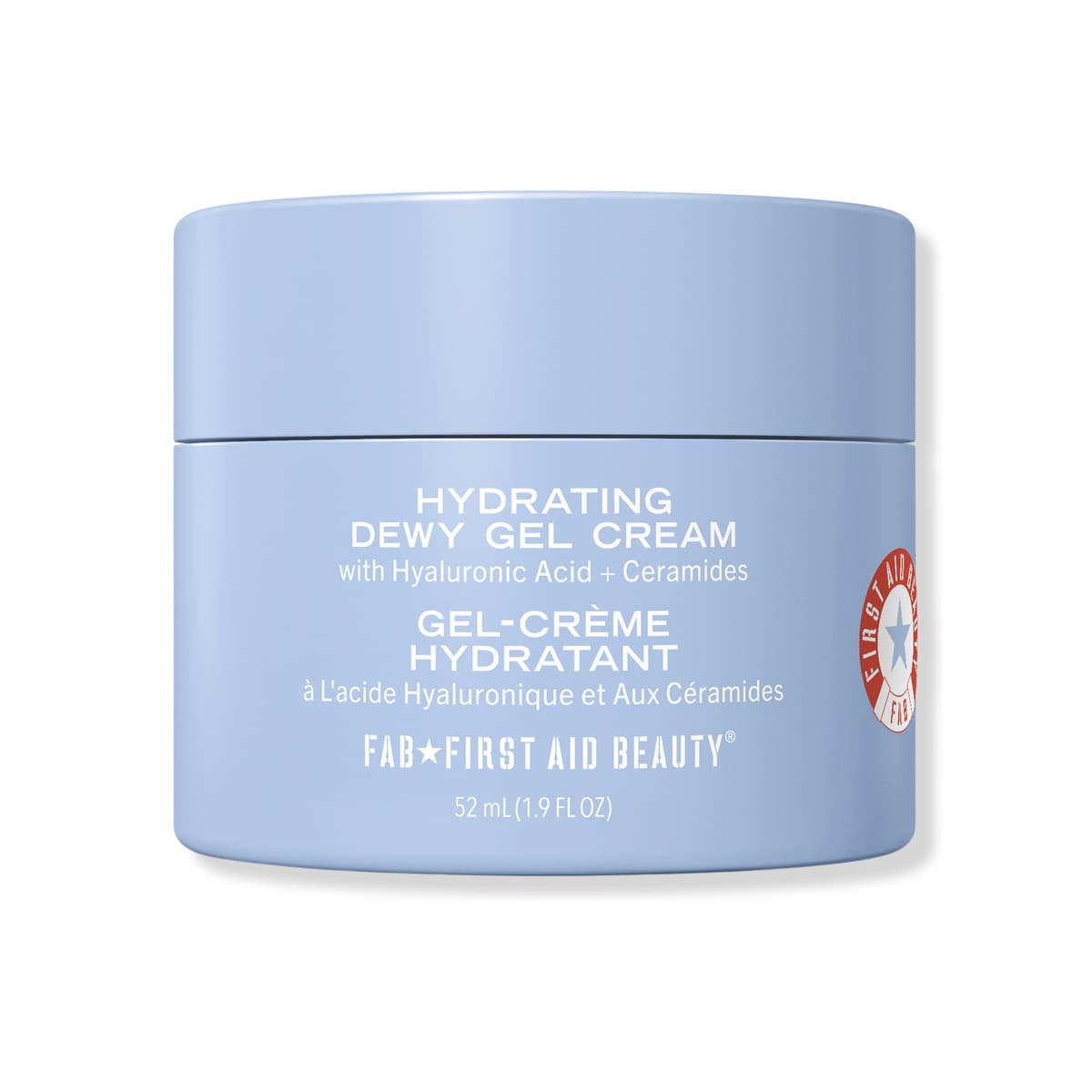 Hydrating Dewy Gel Cream Moisturizer with Hyaluronic Acid +Ceramides