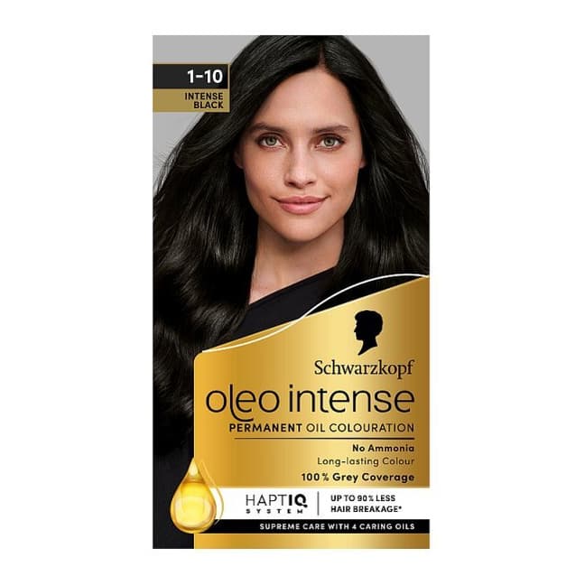 Oleo Intense Intense Black Permanent Hair Dye