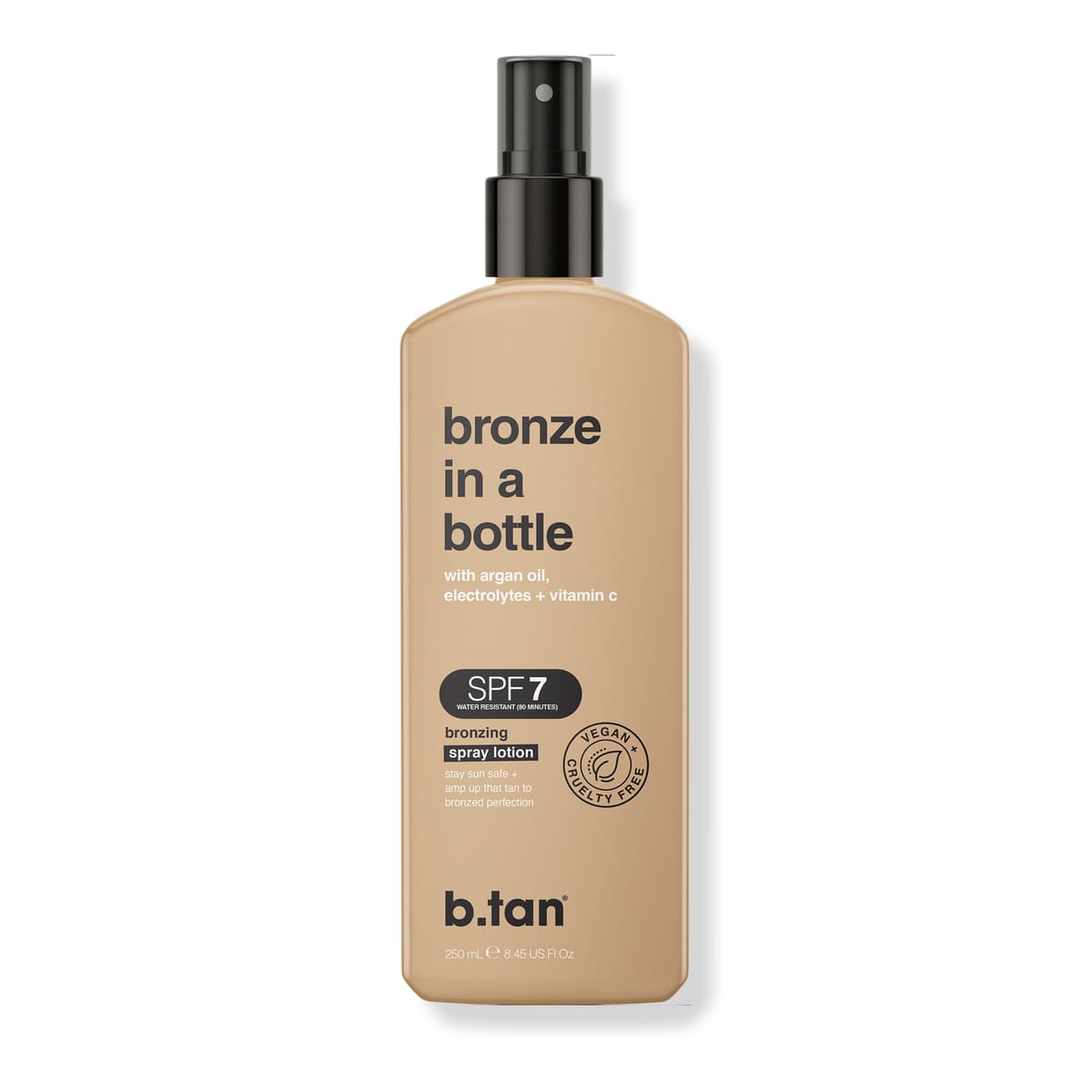Bronze In A Bottle SPF 7 Bronzing Spray Lotion