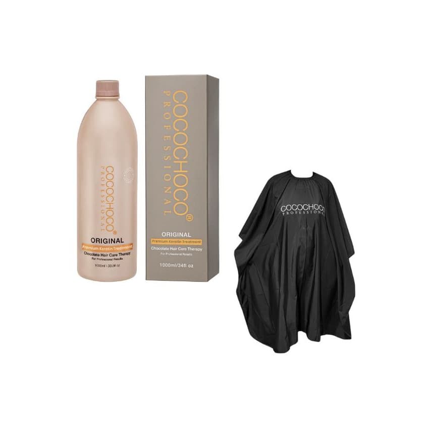 Original Brazilian Keratin Hair Treatment & Cape