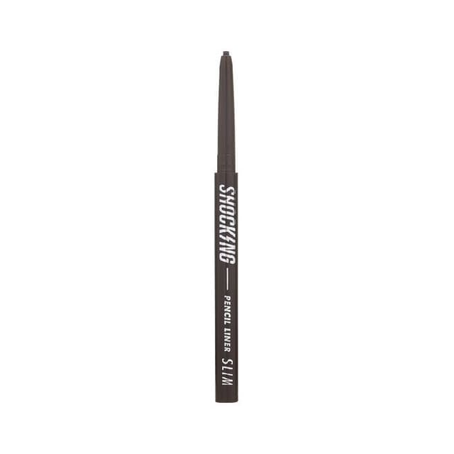 The Shocking Vegan Liner Slim Pencil, #02 Dark Brown