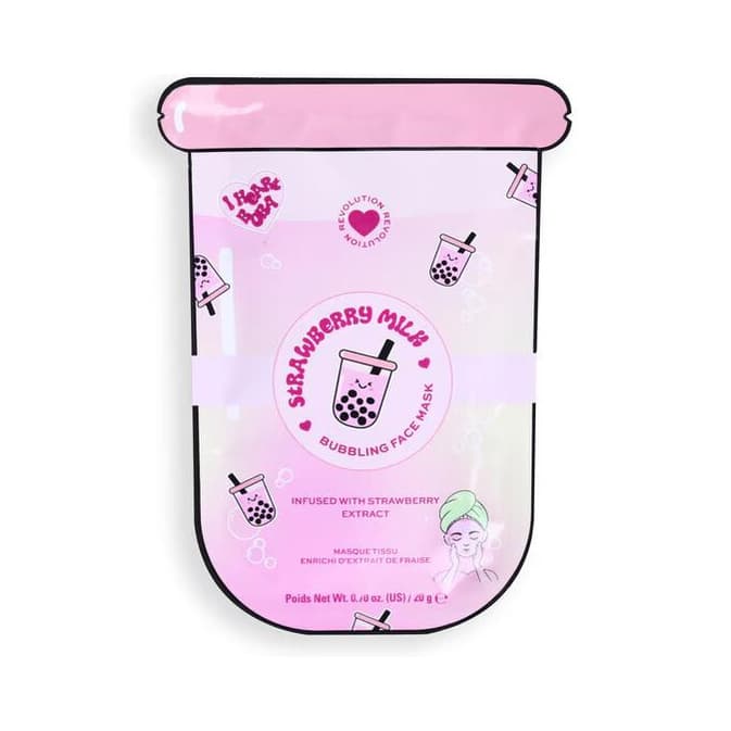 Strawberry Bubble Sheet Mask