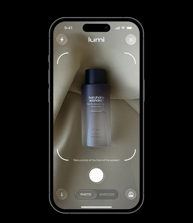 Scan product or barcode